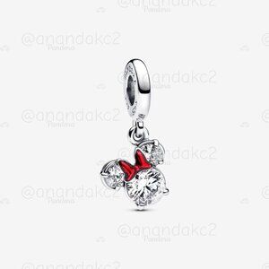 Pandora Disney Minnie Mouse Silhouette Dangle Charm